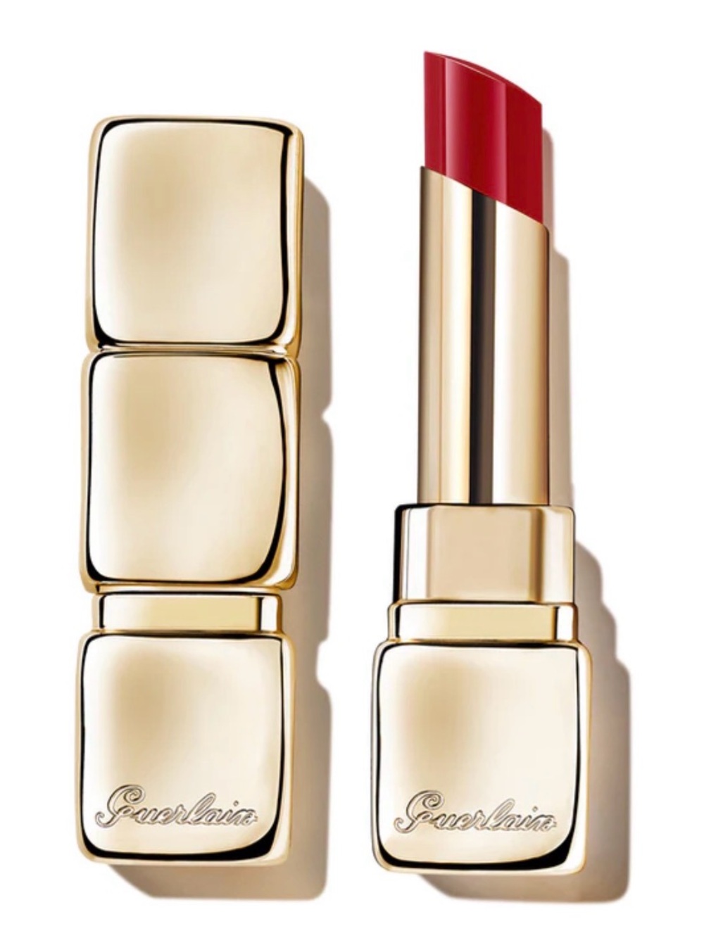 GUERLAIN KISS KISS SHINE BLOOM LIP COLOUR 729 DAISY RED